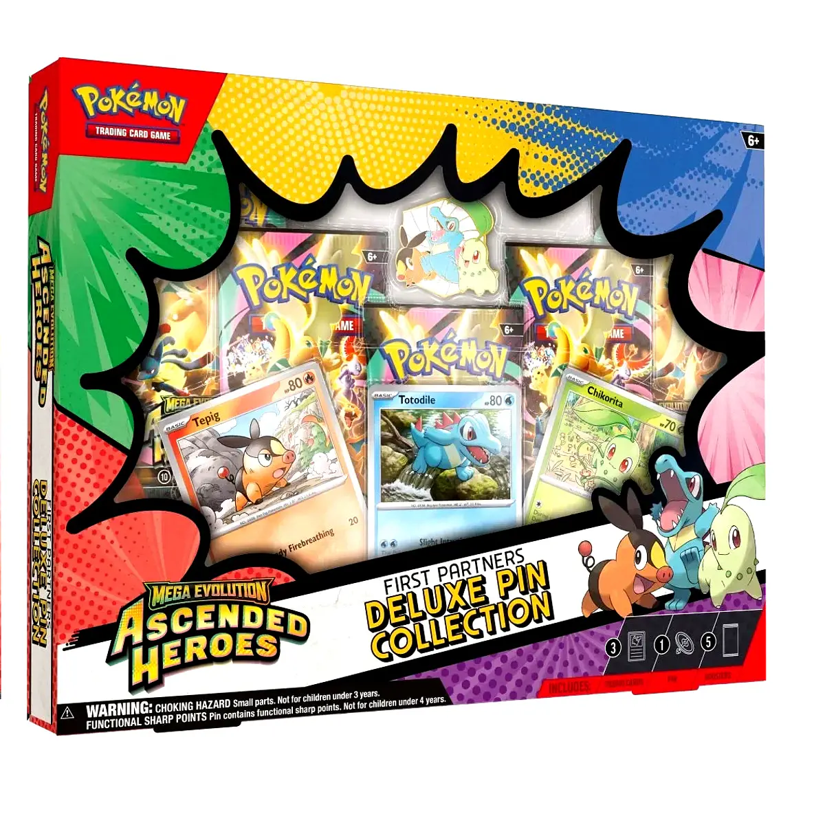 First Partners Deluxe Pin Collection Ascended Heroes –Ingles