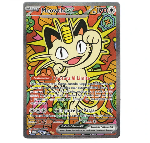 Meowth ex #121 Español 