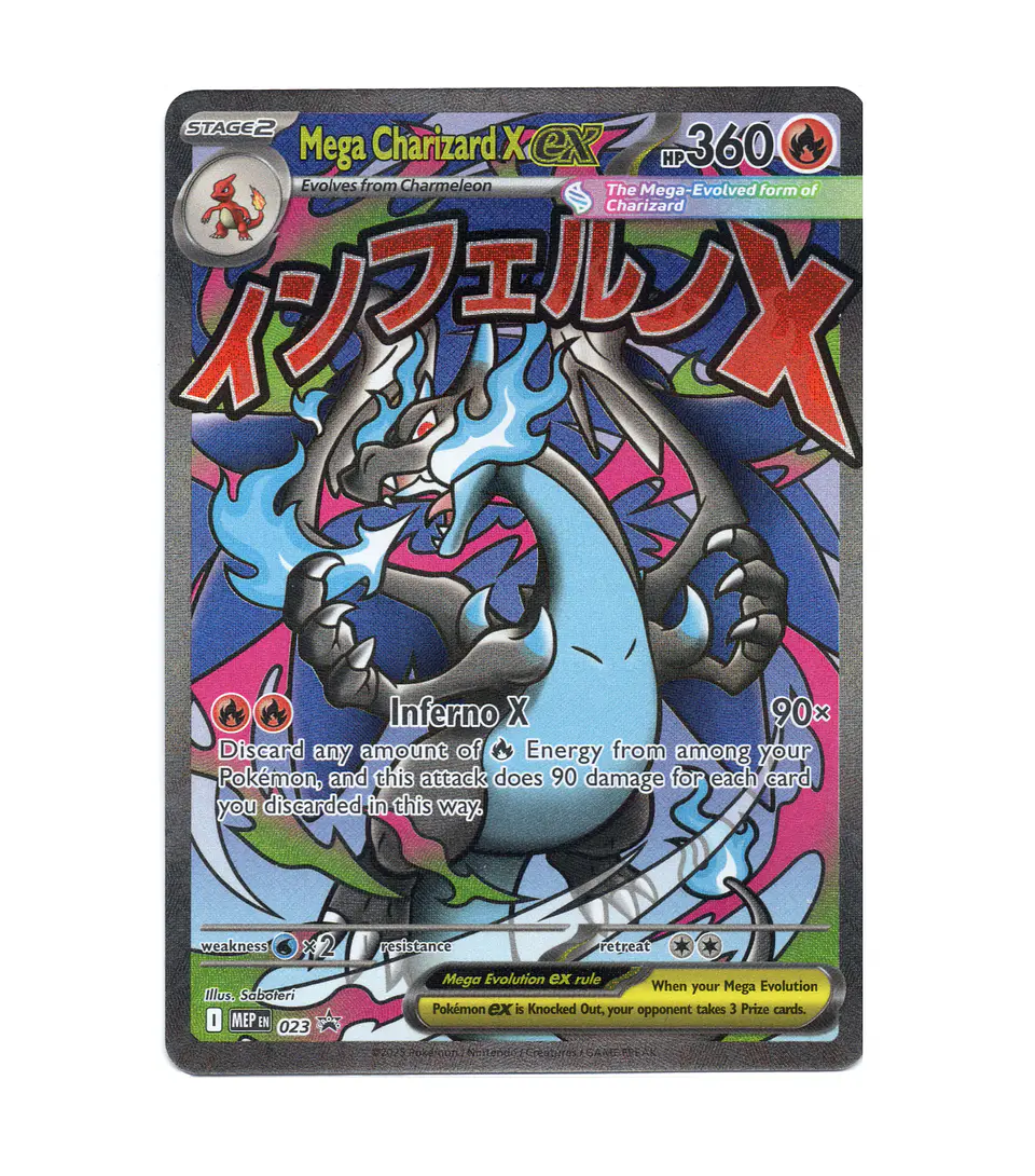 Mega Charizard X EX #23 Ingles 1