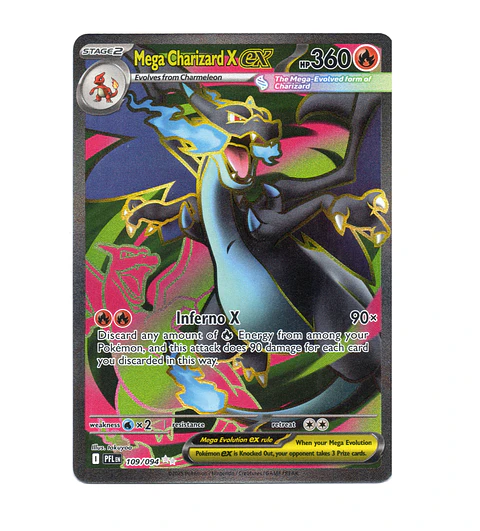 Mega Charizard X ex #109 Ingles