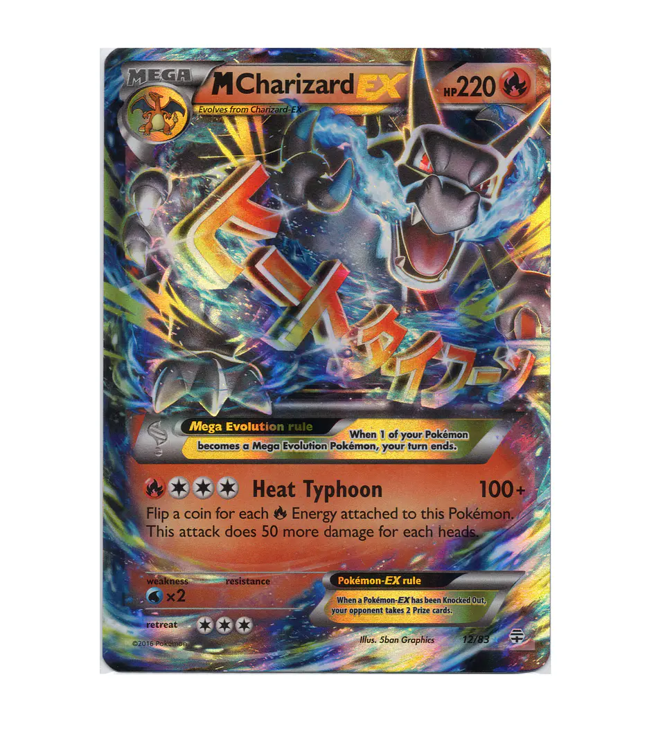 M Charizard EX #12 Ingles 1