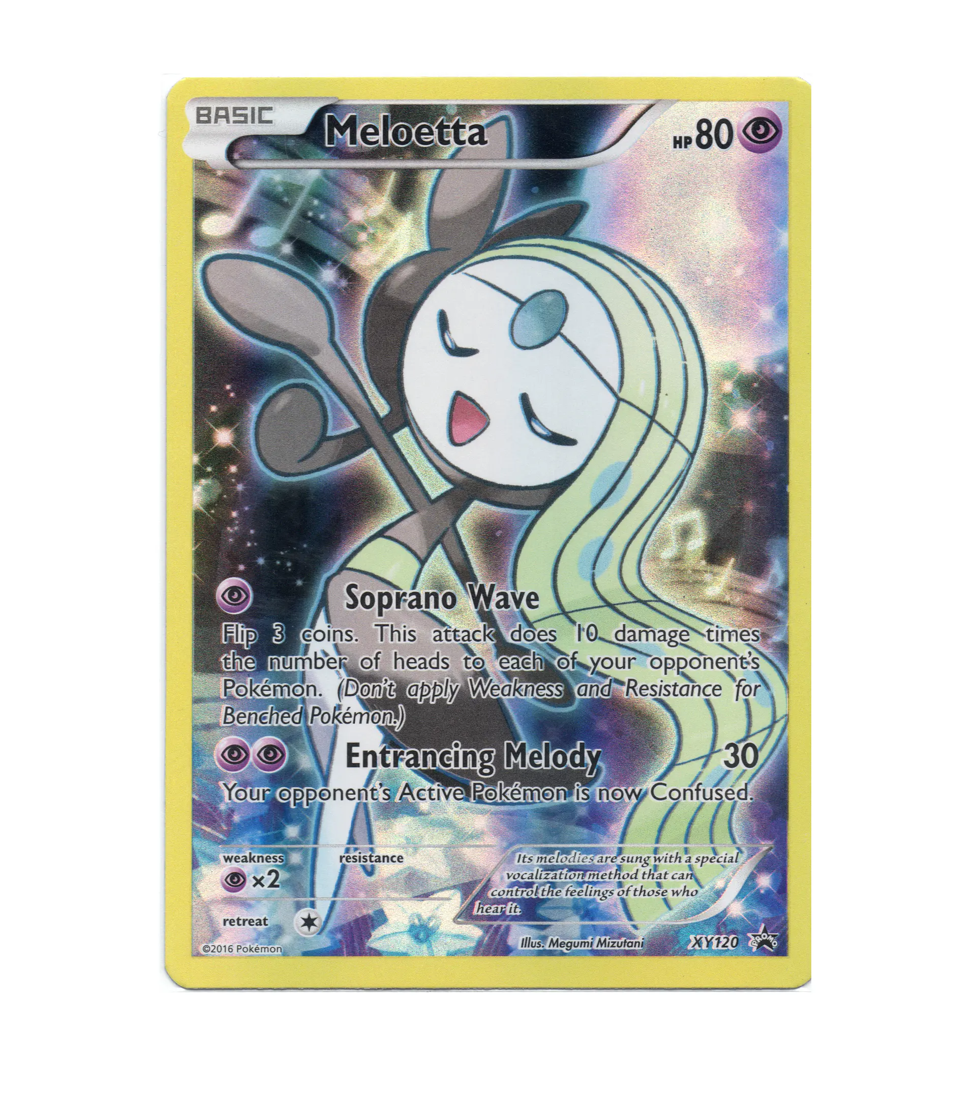 Meloetta #XY120 Ingles 1