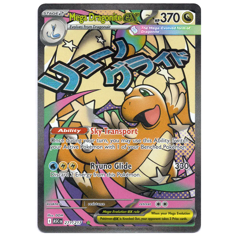Mega Dragonite ex #271 Ingles