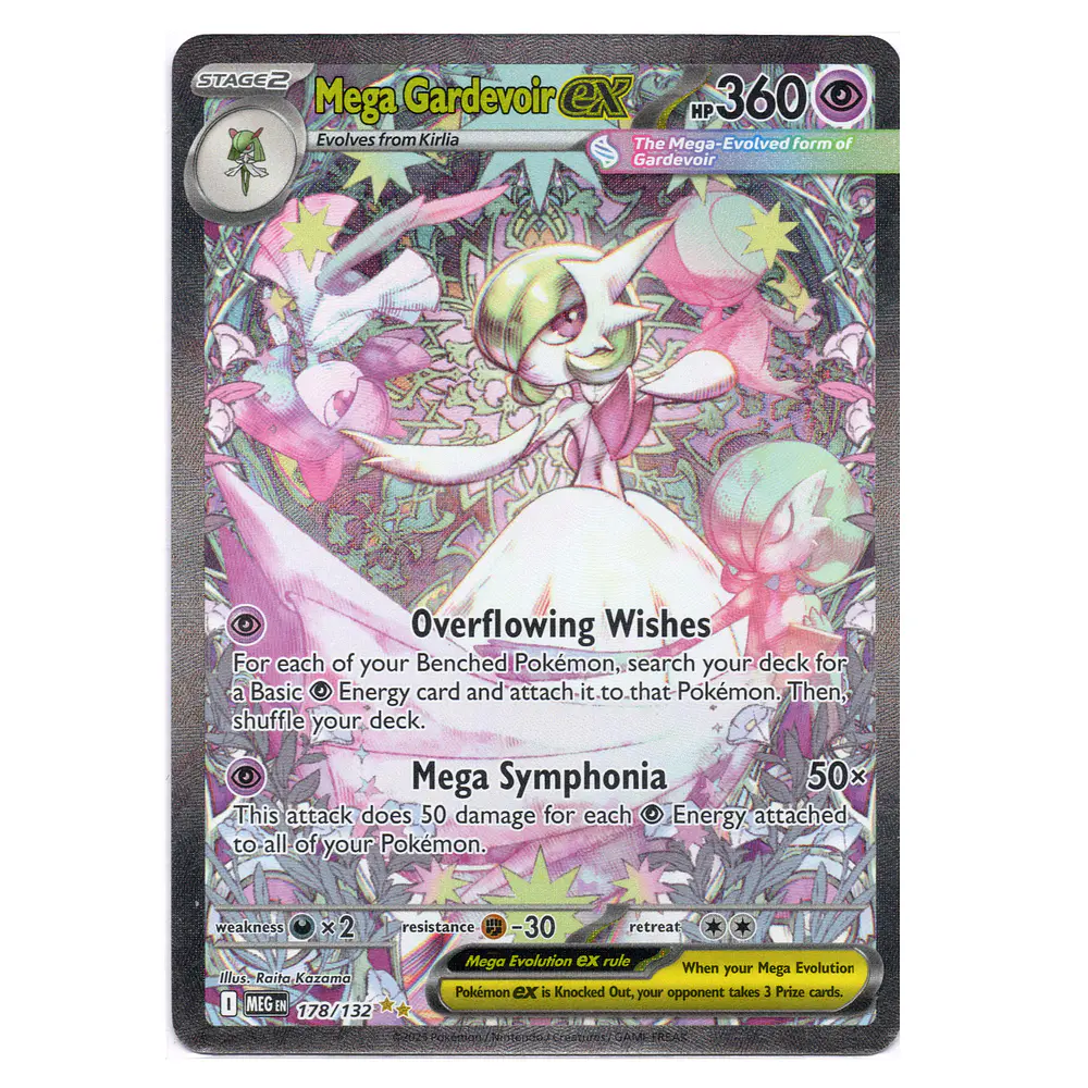 Mega Gardevoir ex #178 Ingles