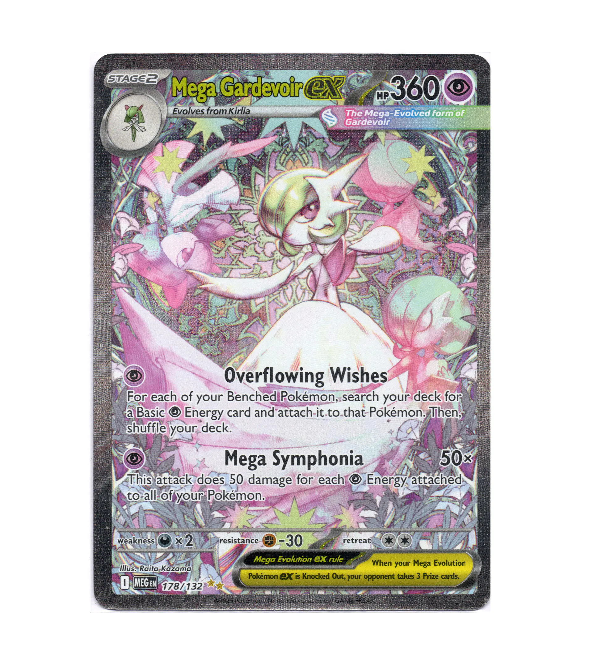 Mega Gardevoir ex #178 Ingles 1