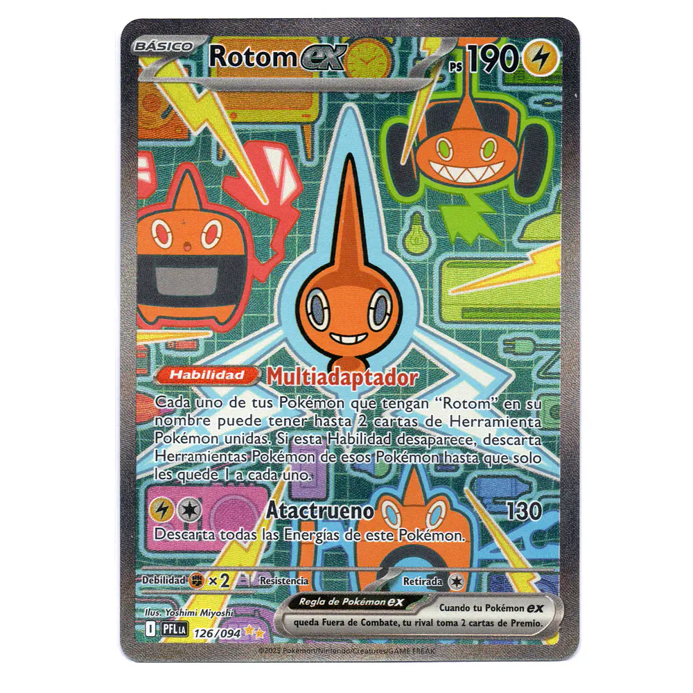 Rotom ex #126 Español