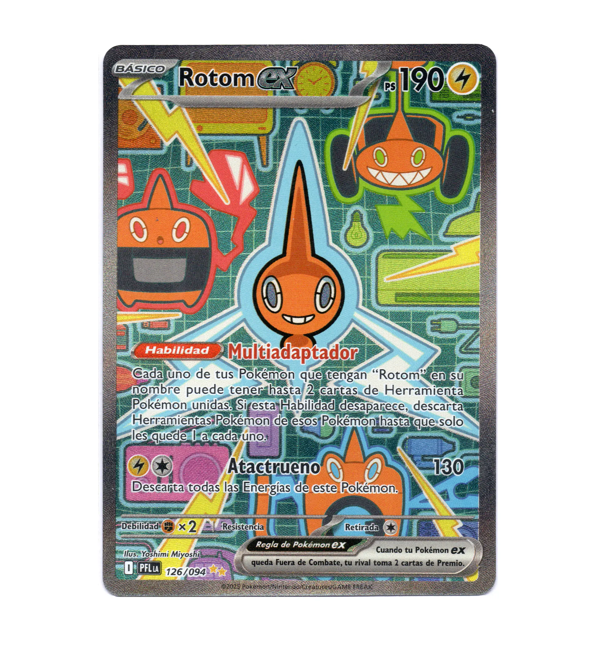 Rotom ex #126 Español 1