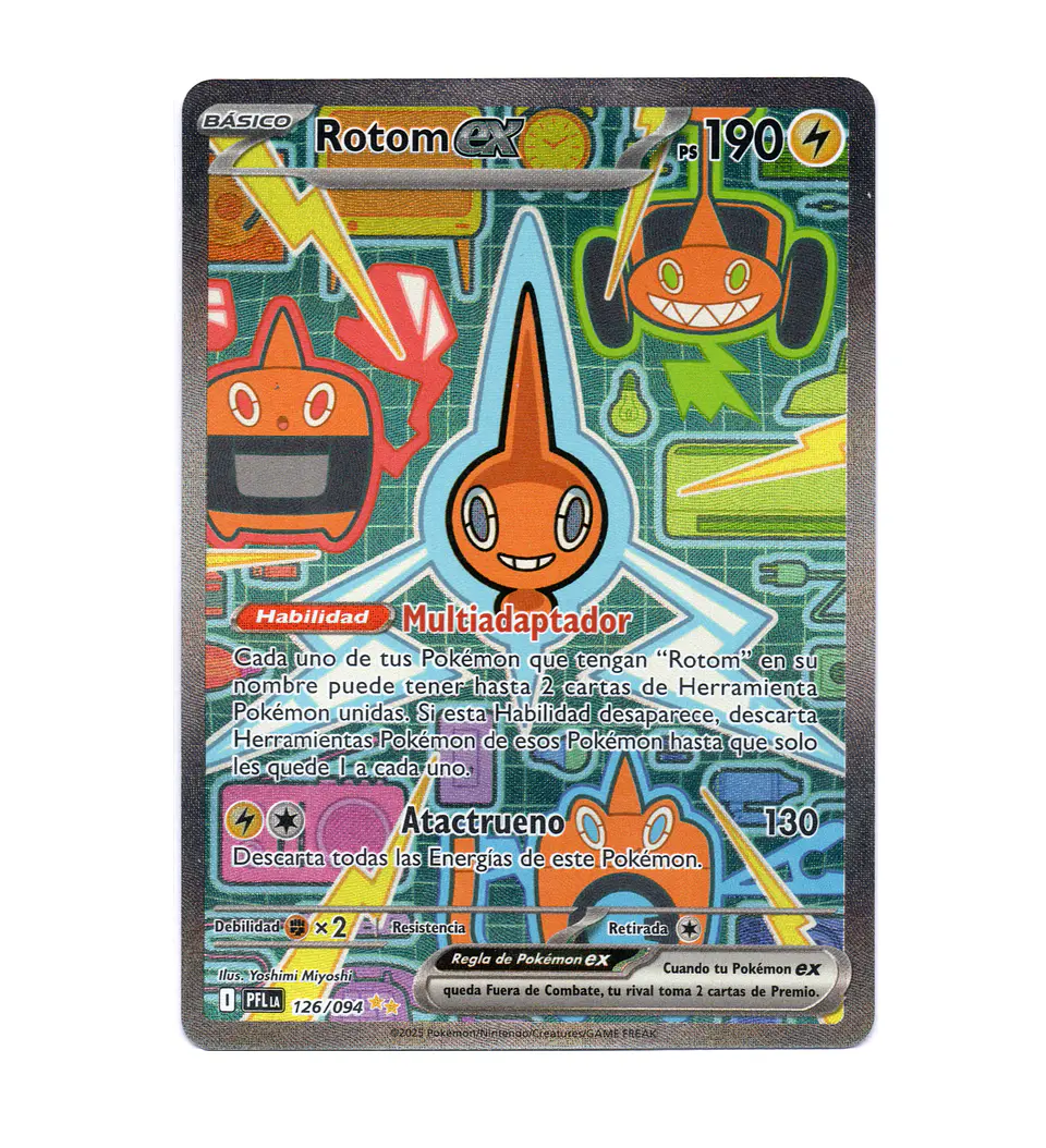 Rotom ex #126 Español 1