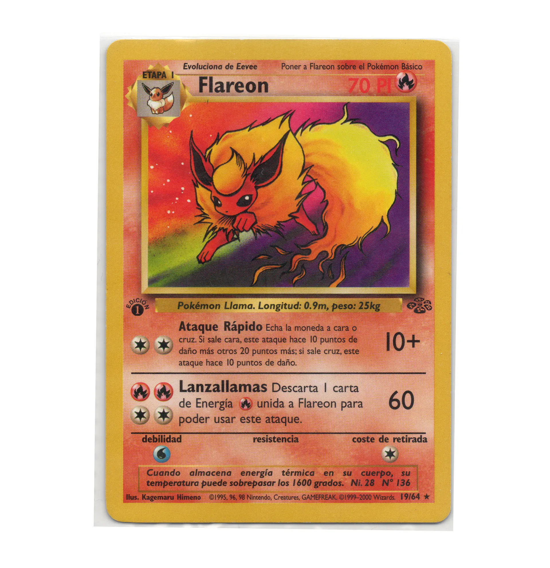 Flareon [1st Edition] #19 Español 1
