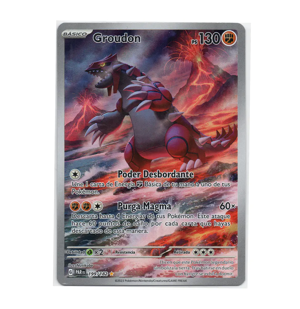 Groudon #199 Español 1