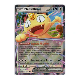 Meowth ex #62 Español