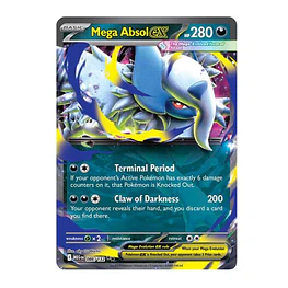 Mega Absol ex #86 Ingles