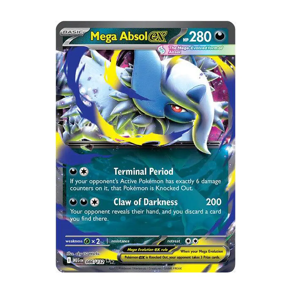Mega Absol ex #86 Ingles 1