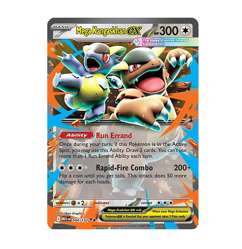 Mega Kangaskhan ex #104 Ingles