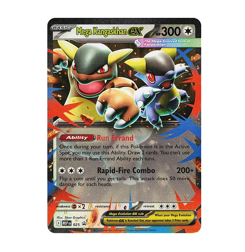 Mega Kangaskhan EX #25 Ingles