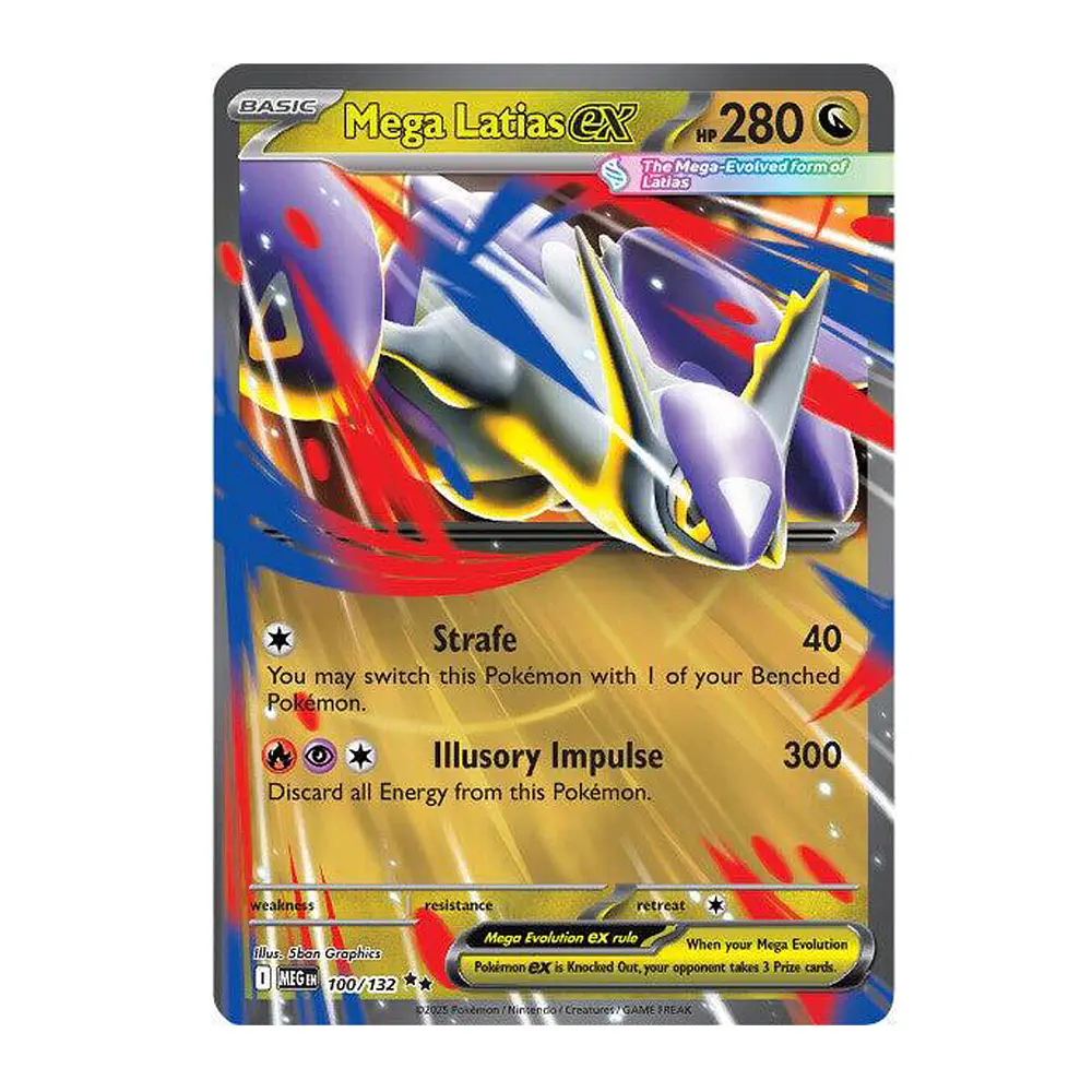 Mega Latias ex #100 Ingles 