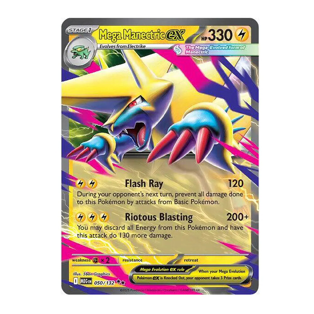 Mega Manectric ex #50 Ingles