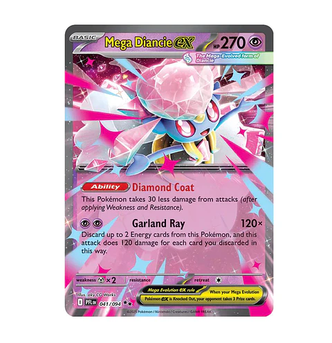 Mega Diancie ex #41 Español