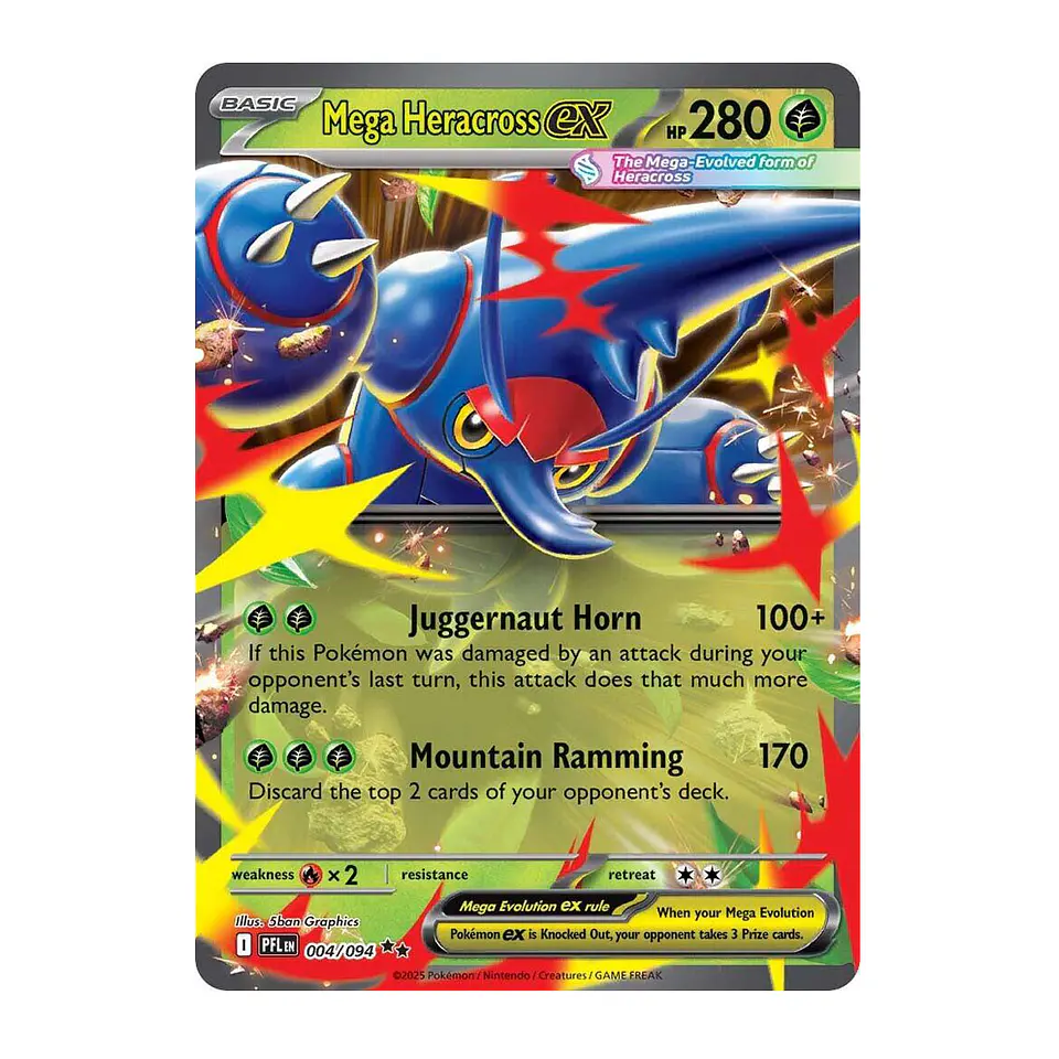 Mega Heracross ex #4 Español 1