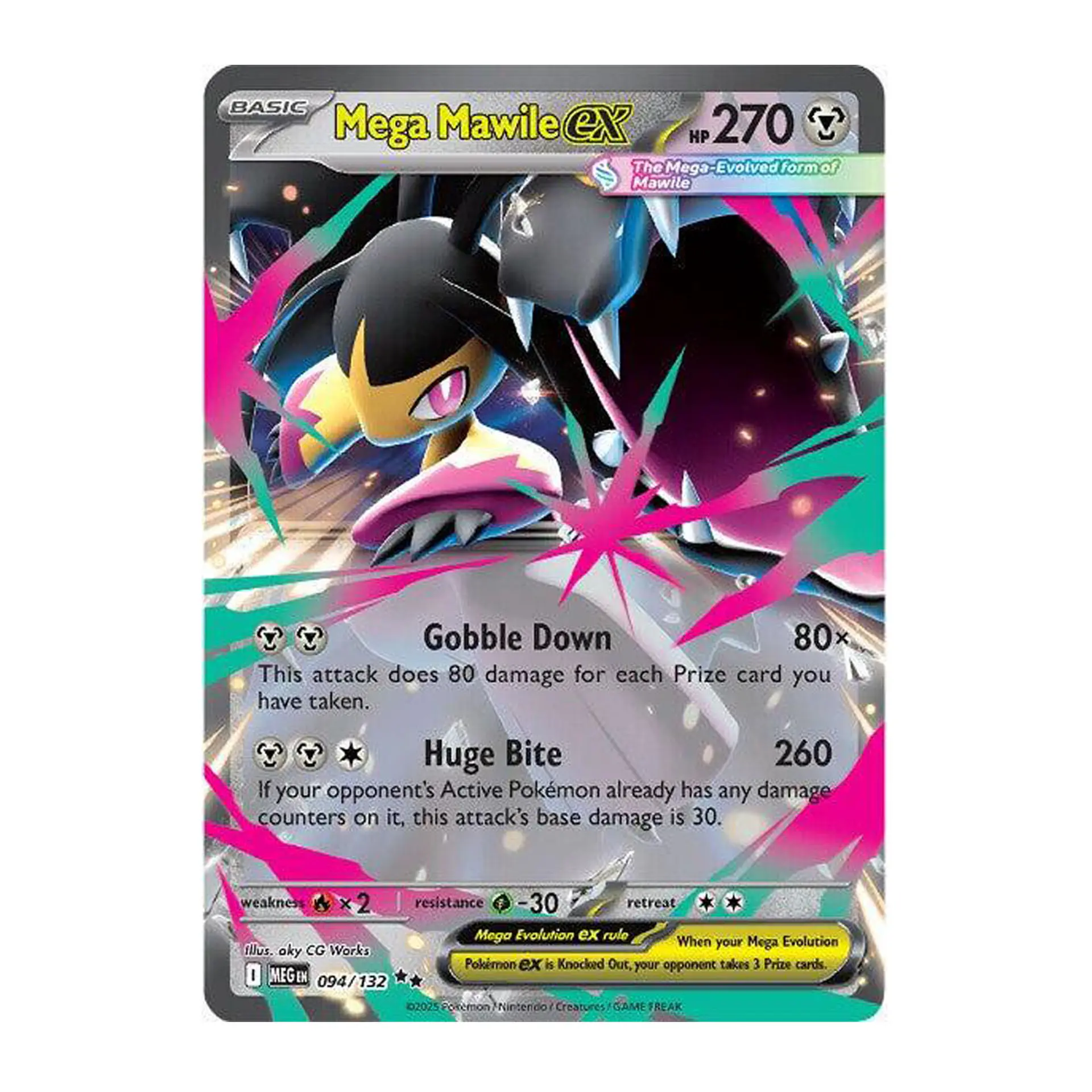 Mega Mawile ex #94 Ingles 1