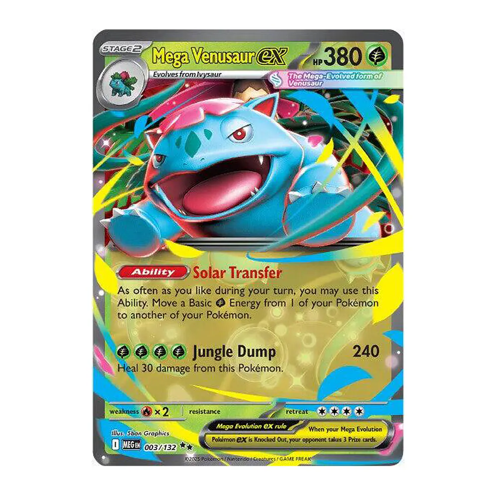 Mega Venusaur ex #3 Ingles