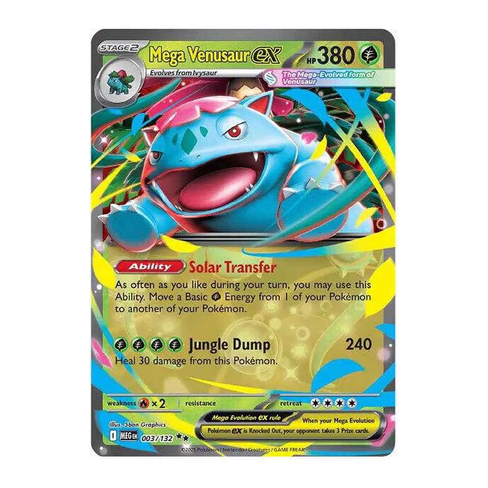 Mega Venusaur ex #3 Ingles 1
