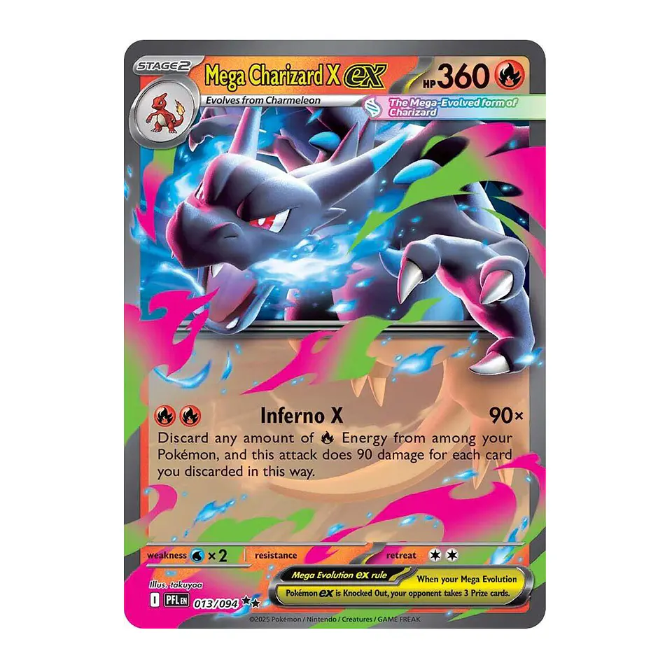 Mega Charizard X ex #13 Ingles 1