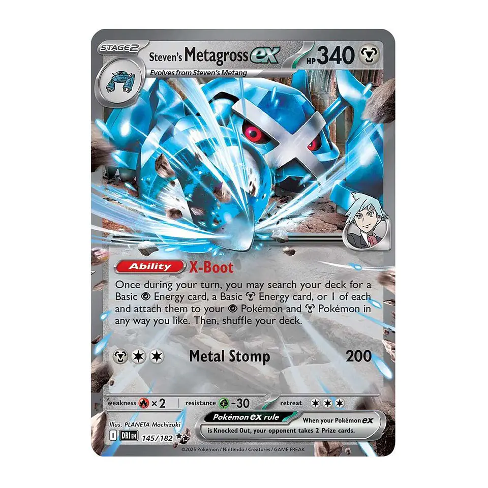 Steven's Metagross ex #145 Ingles 1