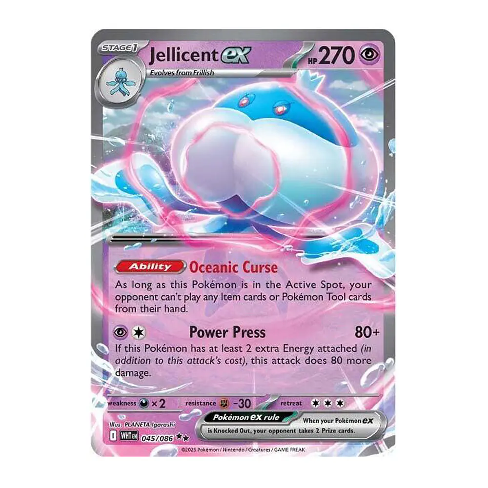 Jellicent ex #45 Ingles