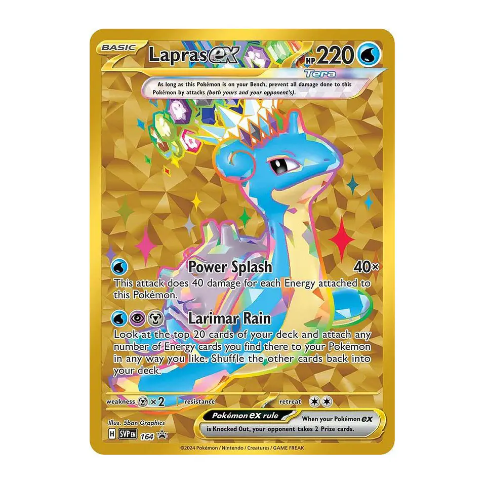 Lapras Ex #164 Español 1