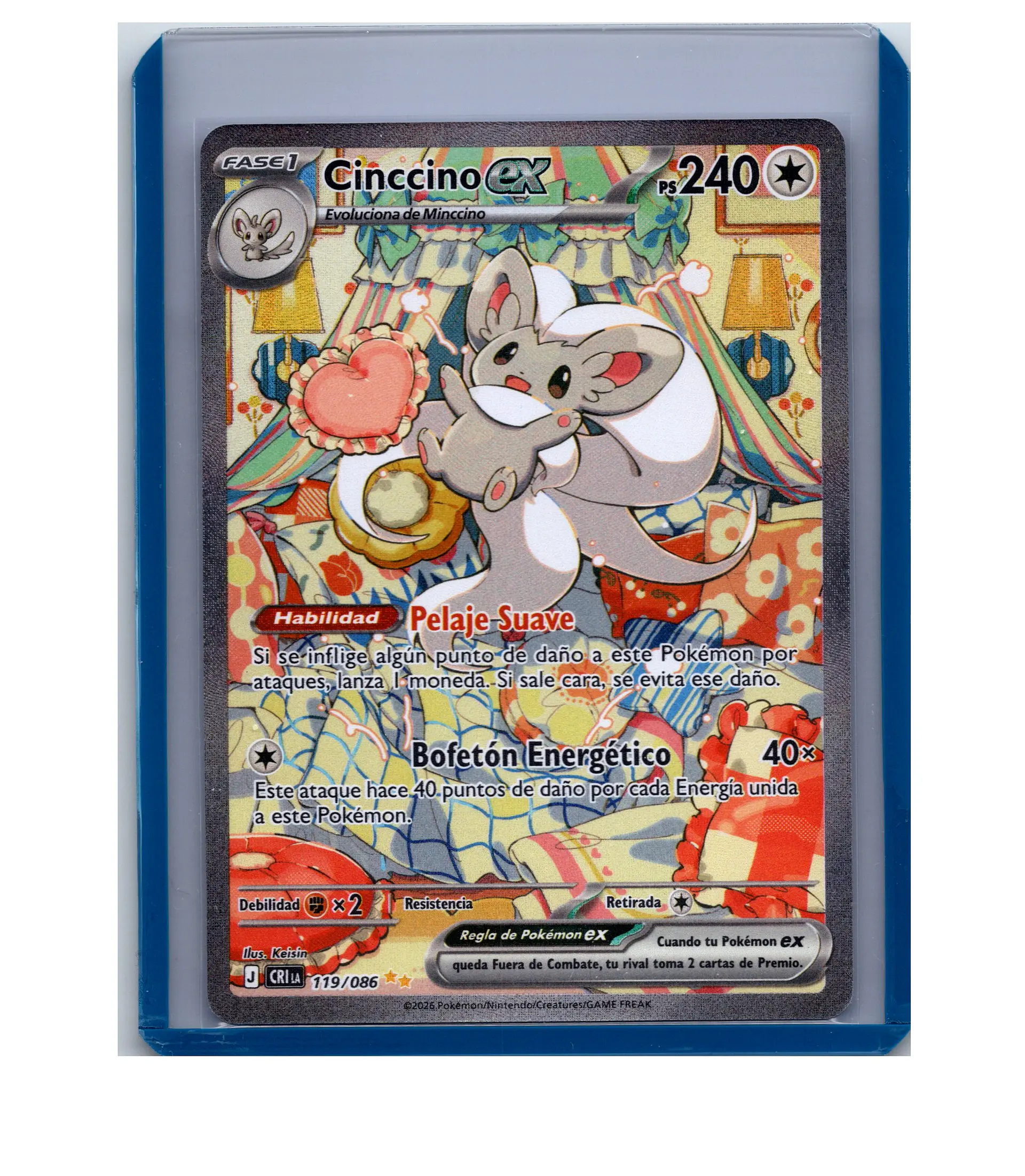 Cinccino ex #119 español 1