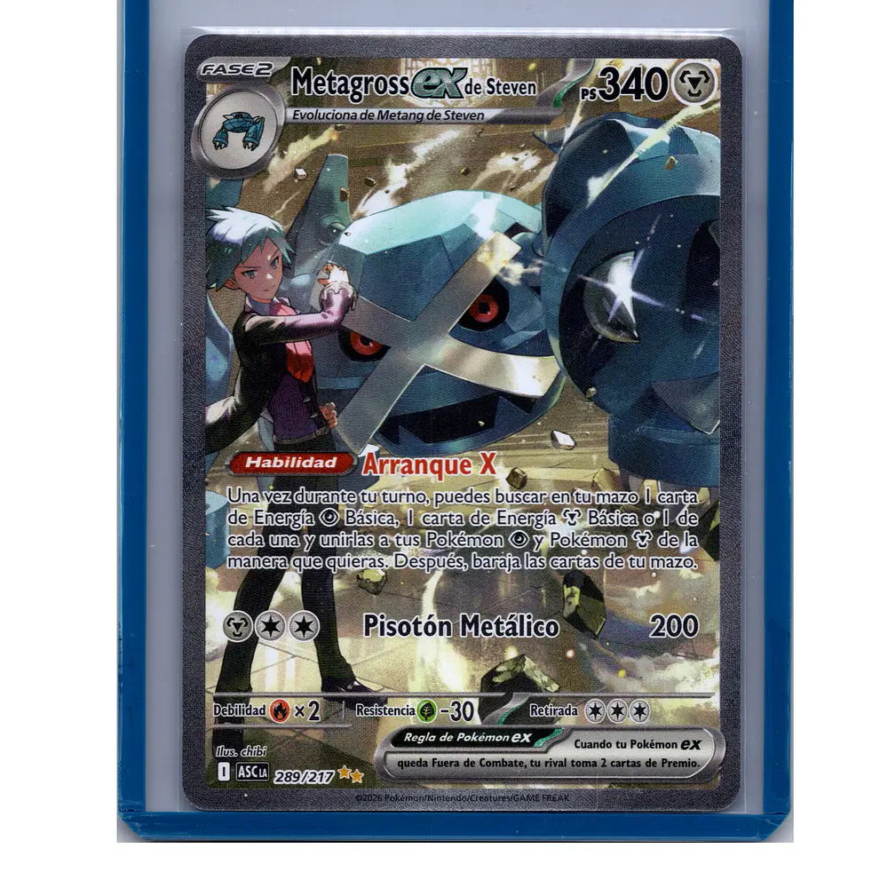Steven's Metagross Ex #289 Español
