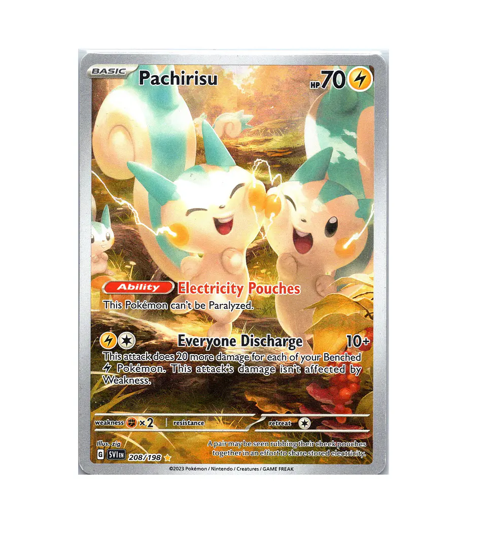 Pachirisu #208 Ingles 1