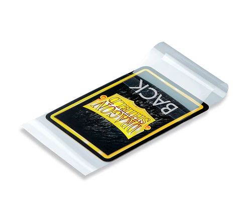 SEALABLE PERFECT FIT SLEEVES STANDARD SIZE (100) - CLEAR