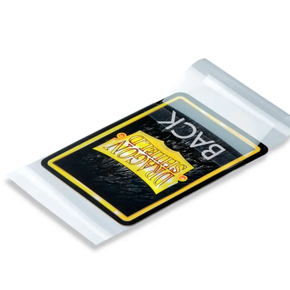 SEALABLE PERFECT FIT SLEEVES STANDARD SIZE (100) - CLEAR