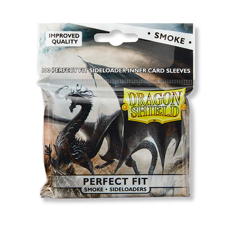 SIDELOADING PERFECT FIT SLEEVES STANDARD SIZE (100) - SMOKE