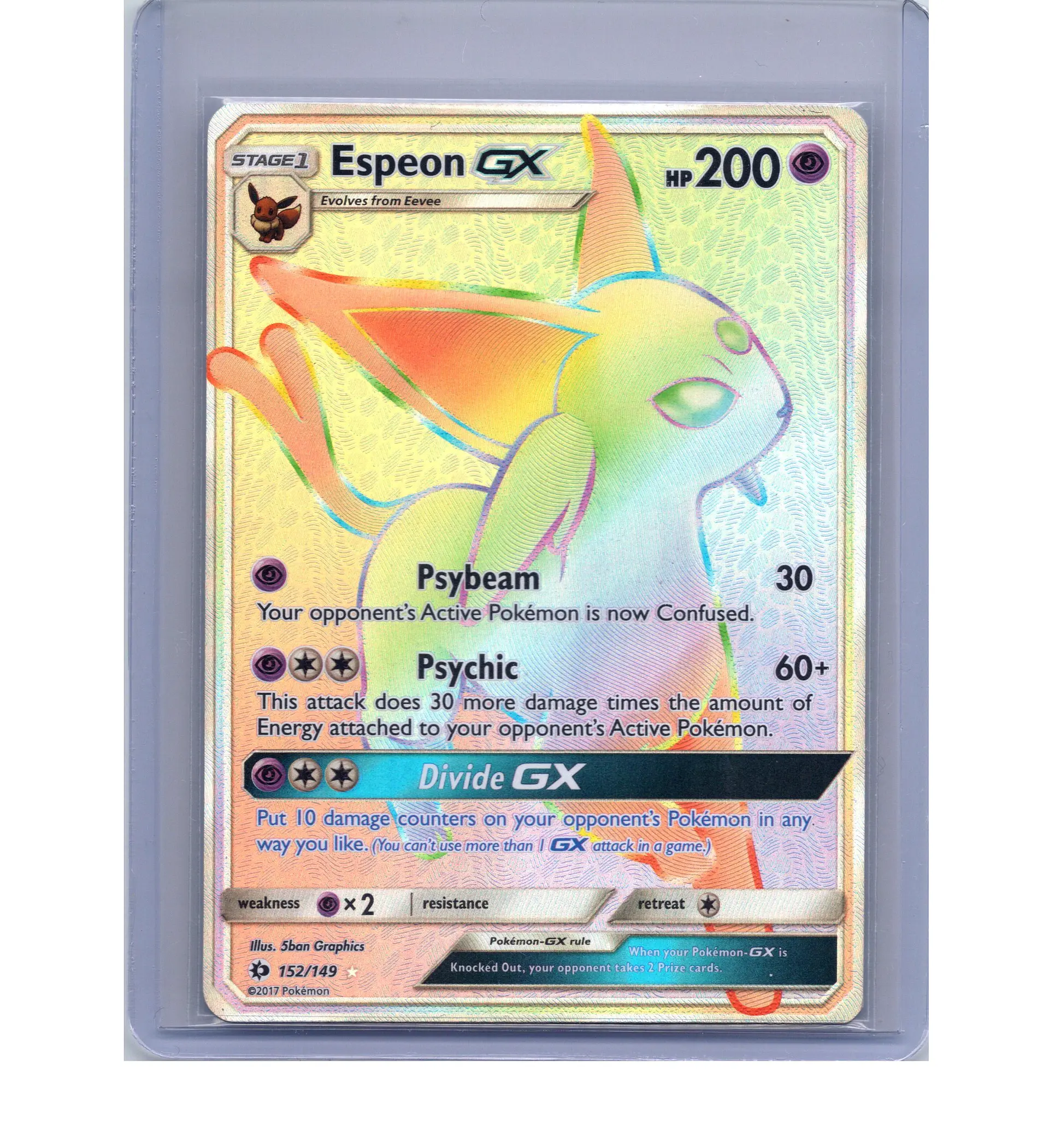 Espeon GX #152 Ingles 1