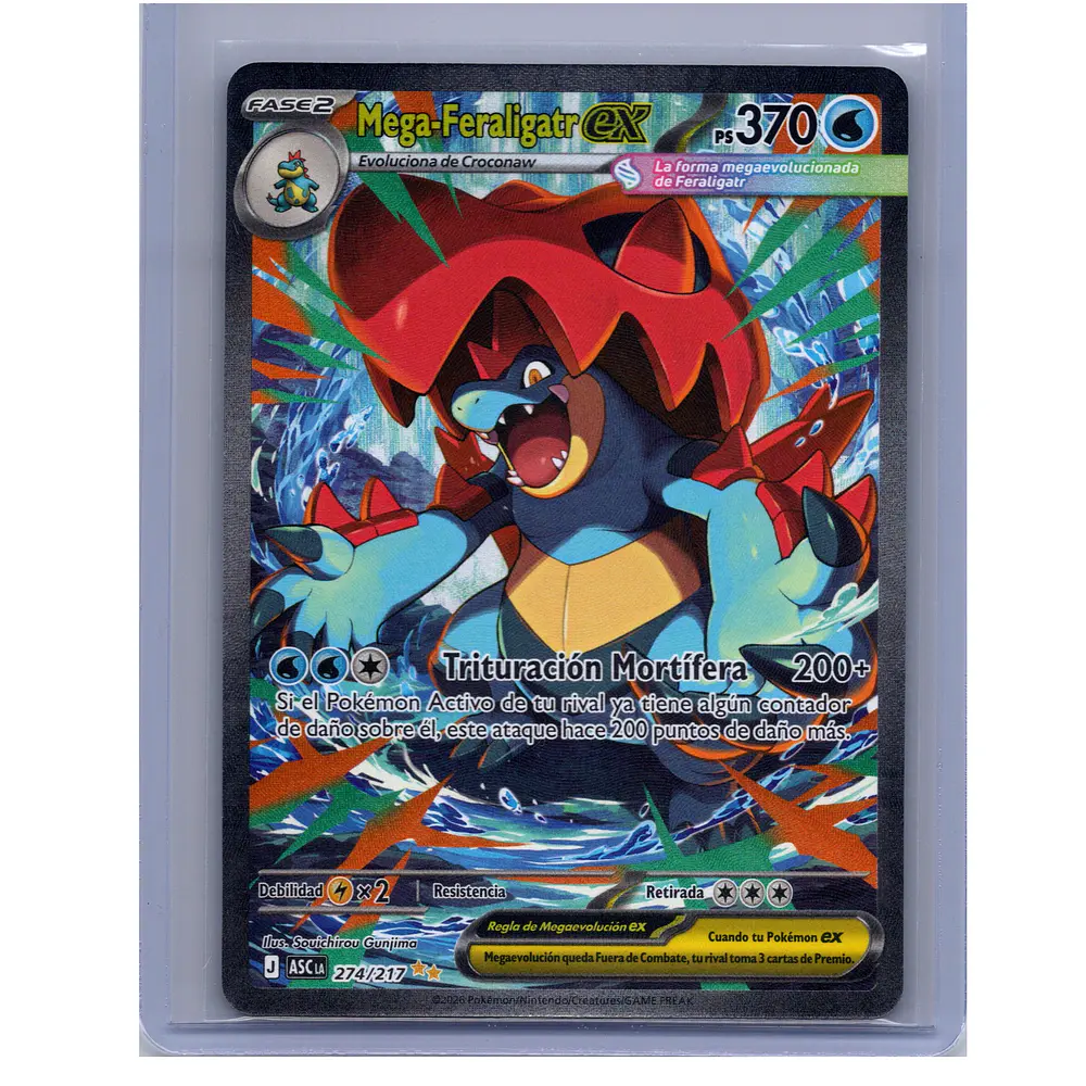 Mega Feraligatr Ex #274 Español