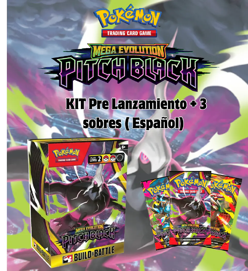 Kit Prelazamiento Pitch Black + 3 (Español) 1