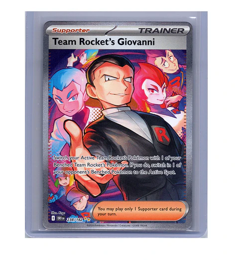Team Rocket's Giovanni #238 Ingles