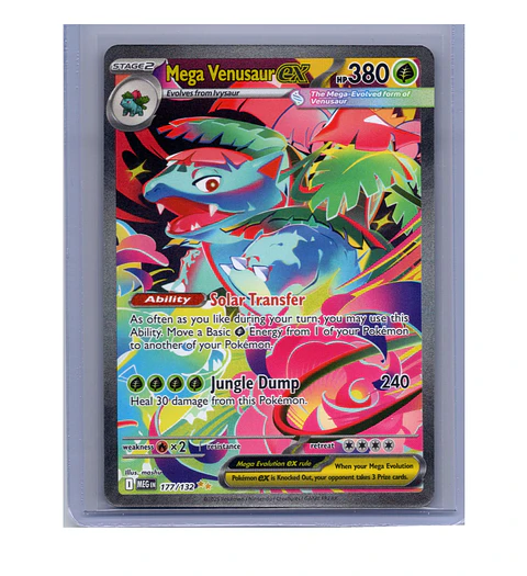 Mega Venusaur Ex #177 Ingles 