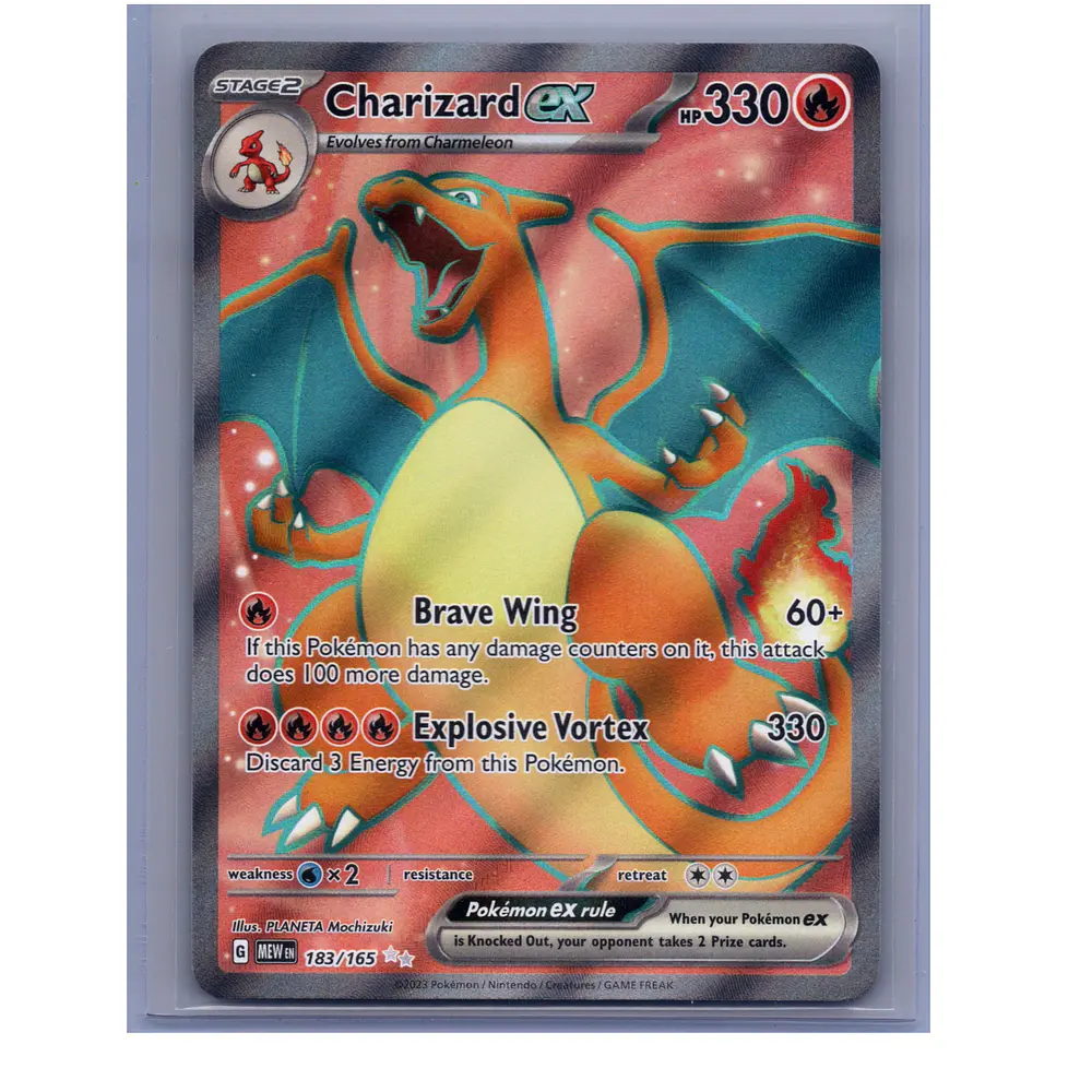 Charizard ex #183 Ingles