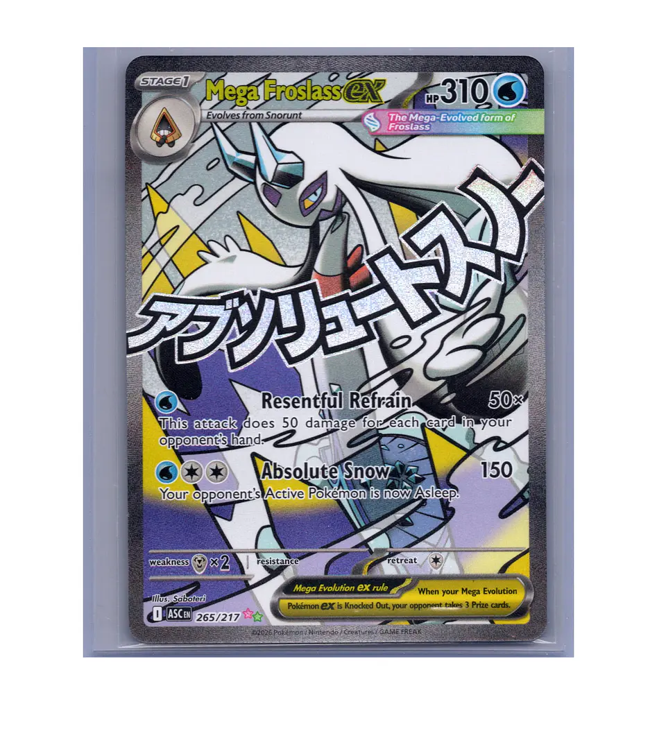 Mega Froslass ex #265 Ingles 1