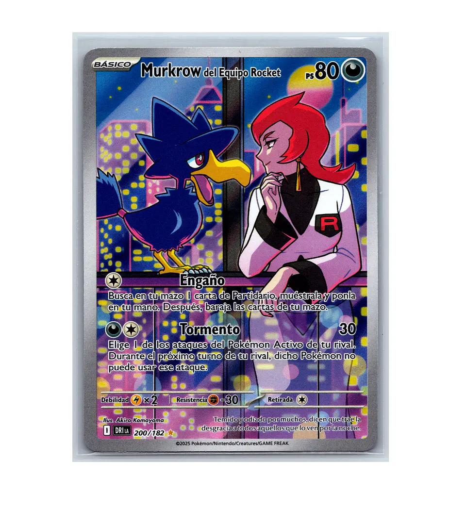Team Rocket's Murkrow #200  Español 1