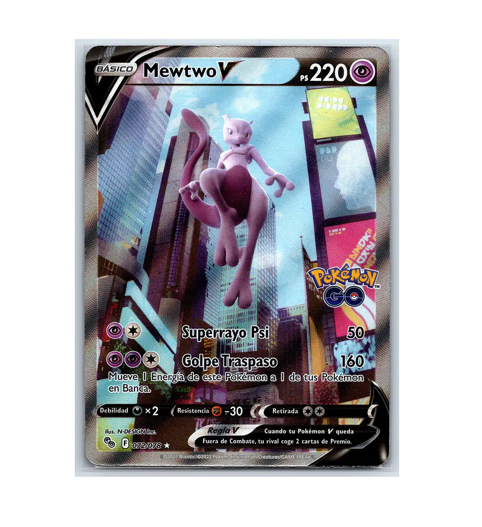 Mewtwo V #72 ESPAÑOL 1