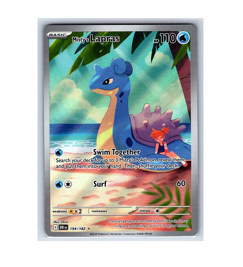 Misty's Lapras #194 INGLES