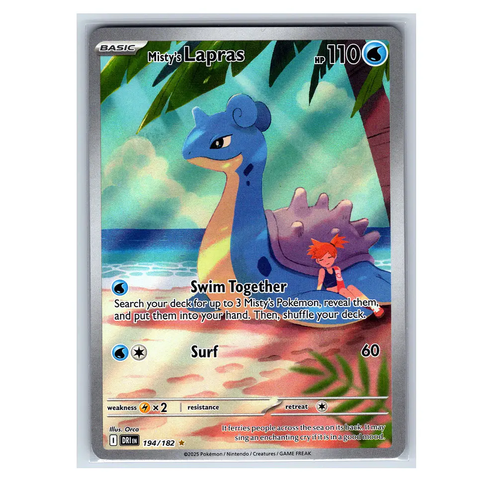 Misty's Lapras #194 INGLES