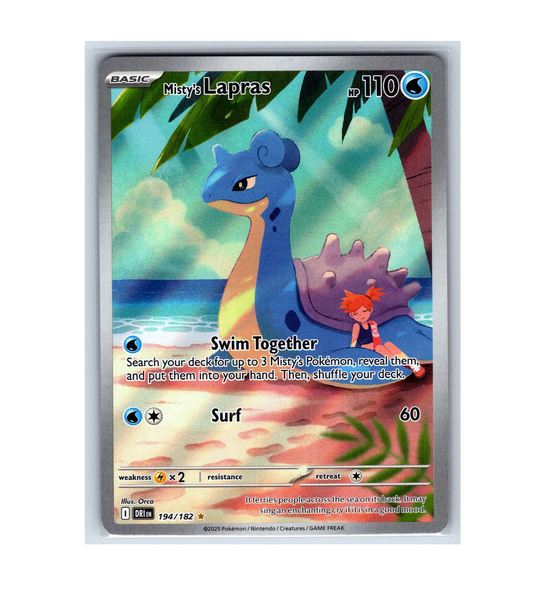 Misty's Lapras #194 INGLES 1
