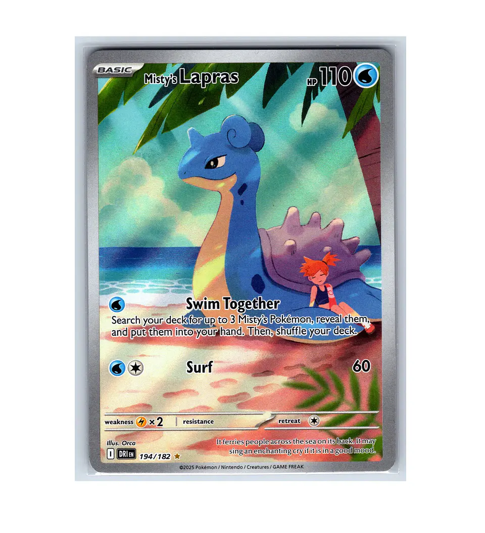 Misty's Lapras #194 INGLES 1