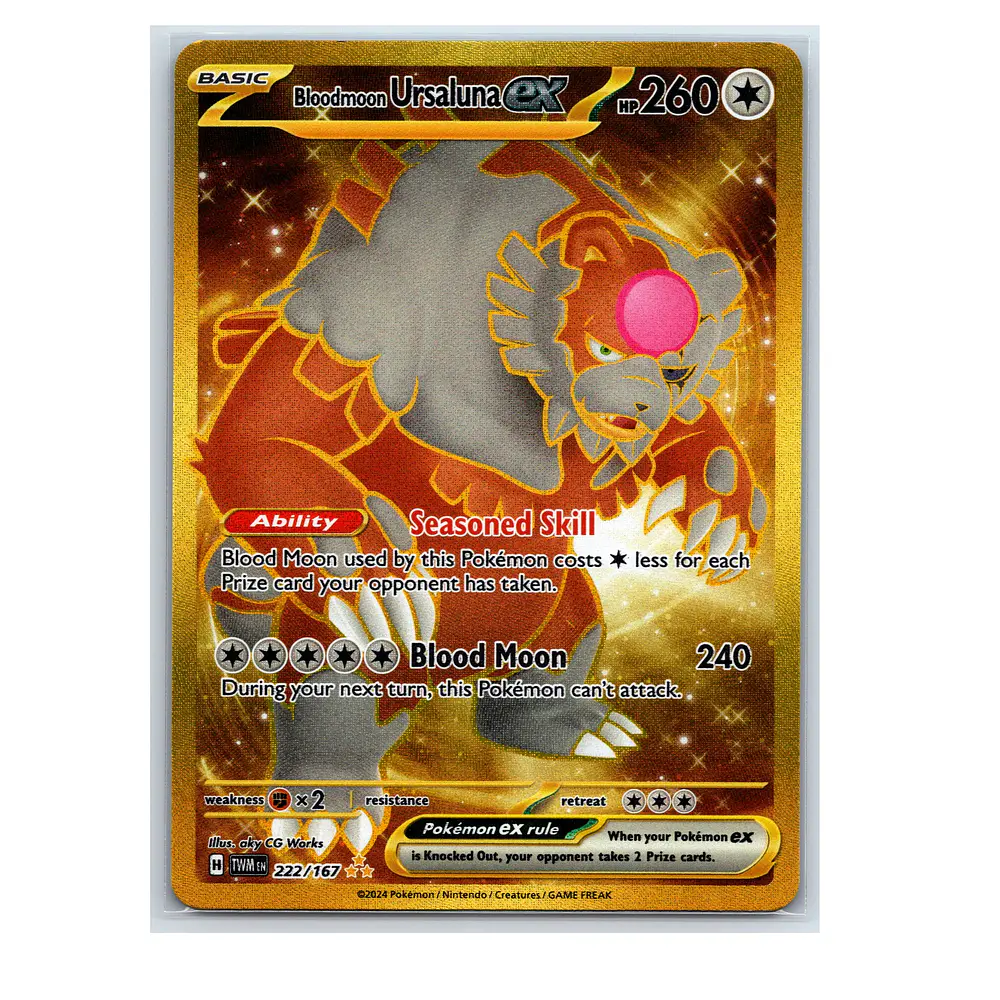 Bloodmoon Ursaluna ex #222 INGLES 